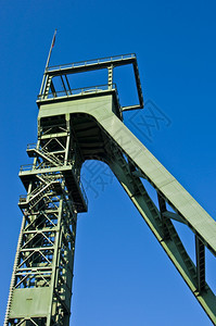 矿前任的地标ZecheOsterfeld在奥伯豪森的废版头板现在公园OLGA背景图片