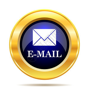 短信横幅技术白色背景上的电子邮件图标互联网按钮图片