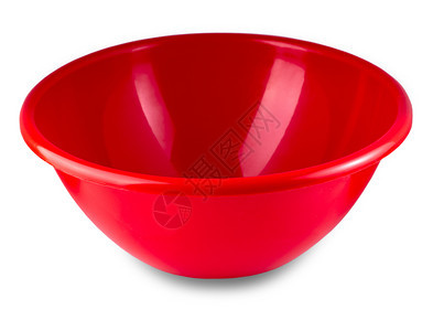 红塑料碗白底的红色塑料碗餐具锅桌子图片