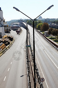 城市的新道路图片