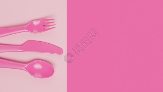 安全的粉色餐具式婴儿淋浴最佳图片