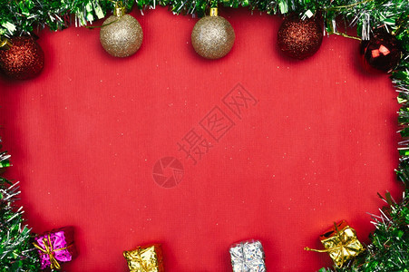 圣诞快乐背景与新年庆典季节保护图片