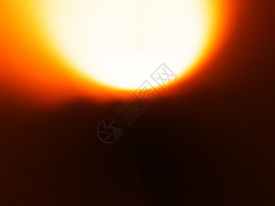 作品抽象的橙色太阳球散景背橙色太阳球散景背高清明亮的图片