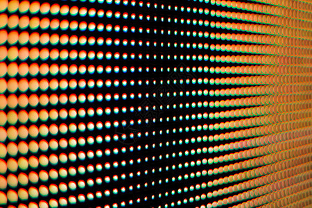网格金子开幕打时屏LED灯光发的颜色图片