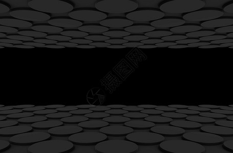 织物按钮3d黑暗圆形按键状图案设计底板以黑墙为背景的图像视3d复古的图片
