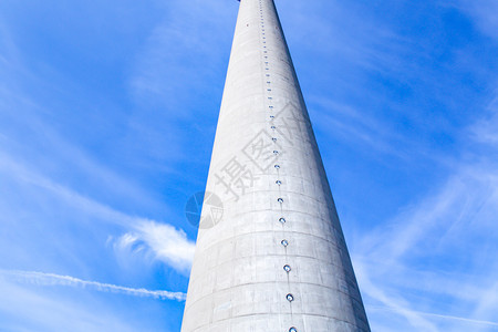 建筑学旅游德国杜塞尔多夫的电视报台Rheinturm城市图片