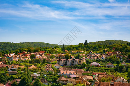 保加利亚锡吉什瓦拉市的景色锡吉什瓦拉市的景色山住宅拨号图片