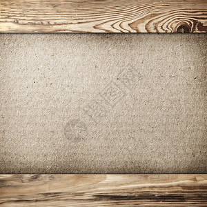 有条纹的边界Grunge纸板背景带复制空间的木框图片