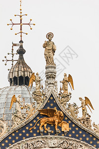哥特旅行标记圣马科巴西里卡在威尼斯的详情图片