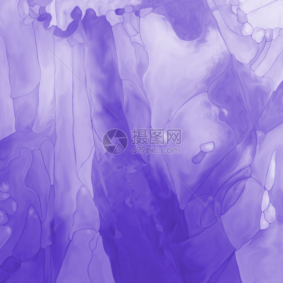 水彩画数字的紫色幻想地貌摘要数字画的紫色幻想地貌或带有线条和田野的背景纹理自然丰富多彩的图片