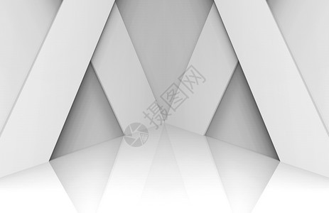 灰色的有创造力3d提供现代白色面板设计墙角Eoom舞台背景装饰品图片