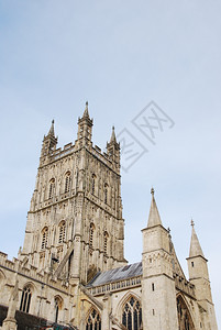 天空树著名的Gloucester大教堂英国联合王格洛斯特郡图片