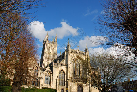 欧洲著名的Gloucester大教堂英国联合王信仰图片