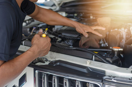 汽车维修工背景图片