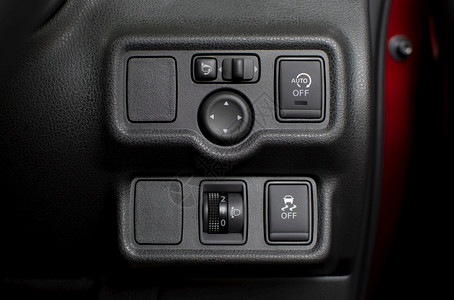 汽车部分概念内带灯光水平开关和牵力控制器的按钮面板停机坪和绞索翼镜控开关及机技术运动插座图片