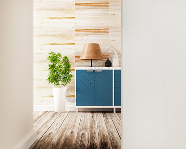 室内设计用柜子和家具锅装饰风格墙纸图片