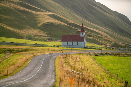 天空冰岛美丽的风景冰岛自然观著名的旅游景点和户外级联图片