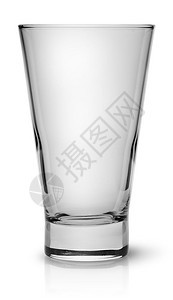 液体白色背景隔离的鸡尾酒宽玻璃杯吧水晶图片
