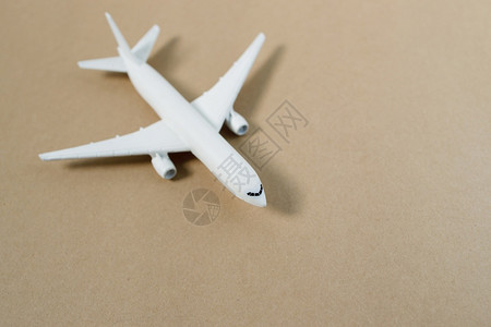 复制生活模型平面用糊彩色背景的飞机黄图片