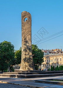 街道屋乌克兰利沃夫Lviv0721街乌克兰老城利沃夫在一个阳光明媚的夏天日上乌克兰利沃夫老城走图片