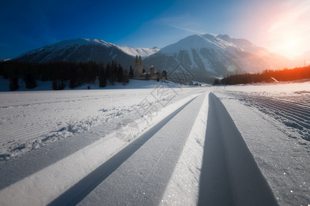 冬季雪山雪景图片