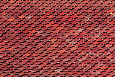 黏土排旧牌屋顶背景面图片