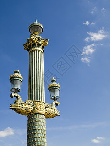 灯具旅行康科德广场的一盏美丽灯复兴图片