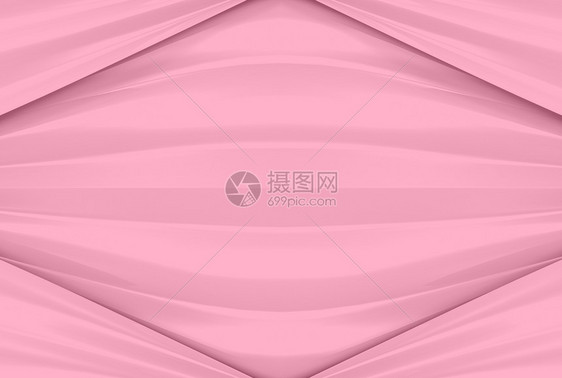 材料3d提供现代甜蜜粉红曲线挥舞墙壁背景图案数字的装饰风格图片