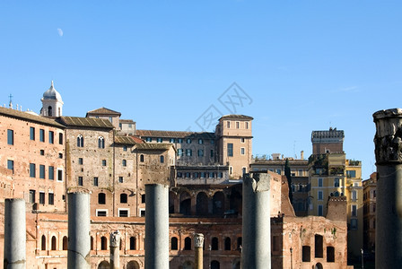 ForodiTraiano罗马意大利的废墟皇帝传统结石图片
