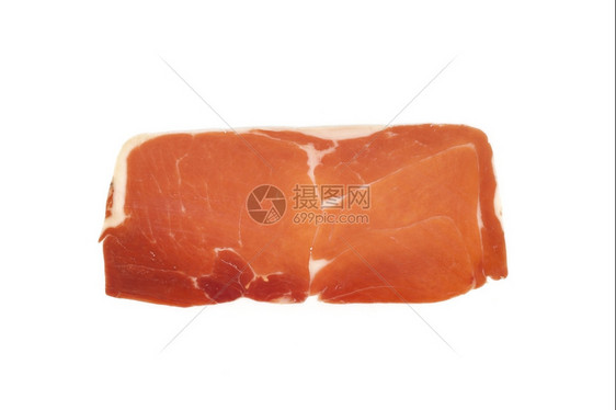 哈蒙紧贴在一块西班牙的塞拉诺火腿上烹饪蛋白质图片