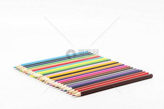 色彩铅笔工具图片