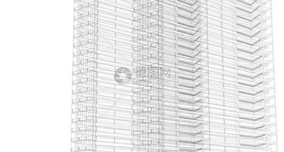 摘要草图建筑工程电线框架白色的几何学图片