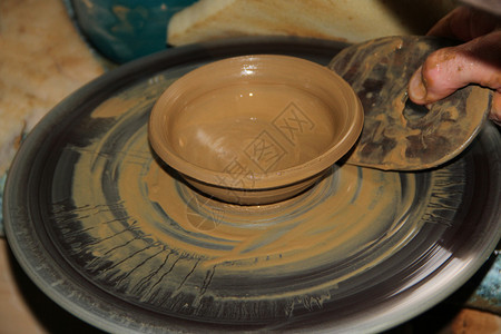 陶器制作工艺一种茶壶古老的图片