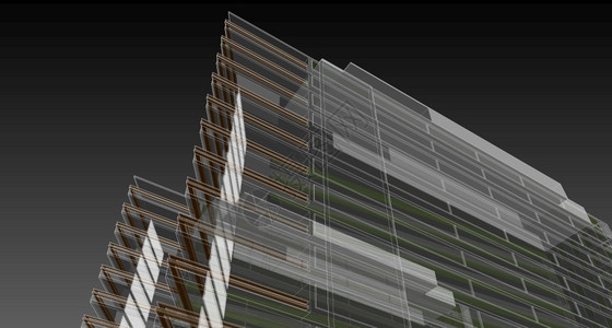 技术外部的建筑图画摘要草插文线图片