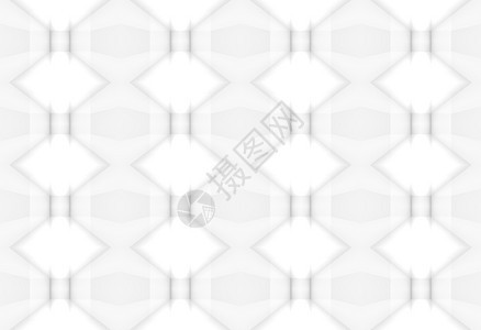 3d提供无缝现代白色灰方格图案墙壁设计纸背景栅栏形象的陶瓷制品图片