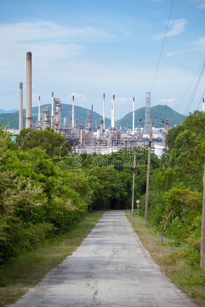 石油炼厂工形式业区观点石化生产塔图片