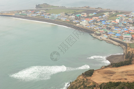 旅游教科文组织韩国济州岛冬季风景繁荣图片