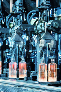 传送带电装置的热玻璃瓶制造业机械图片