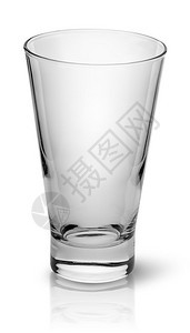 宽的白色背景上孤立的鸡尾酒顶视图宽玻璃杯餐厅液体图片