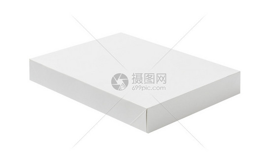 白色背景孤立的产品设计模拟型的白纸板箱色背景为了包装惊喜图片