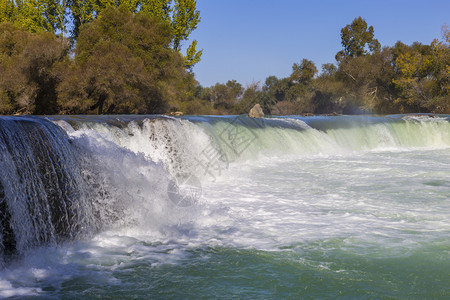水景销售自然土耳其的Manavgat大瀑布图片