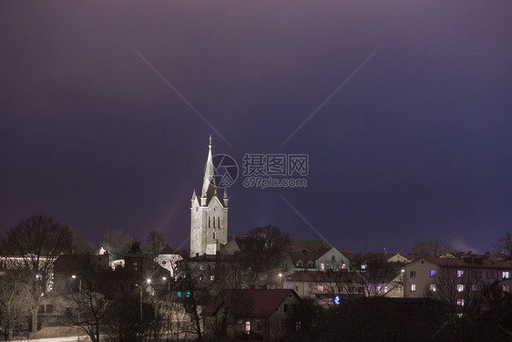 废墟据点拉脱维亚托Cesis市Cesis大石匠教堂在城市Cesis小城镇市旅行照片0128石工图片