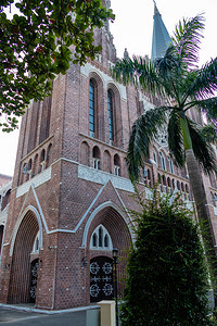 哥特缅甸仰光圣玛丽斯柯大教堂旅行图片