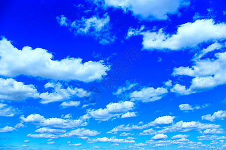 高的颜色自由蓝天白云美丽的蓝天背景图片
