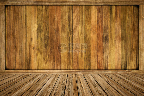 家2d空木制房插图粗糙的墙图片