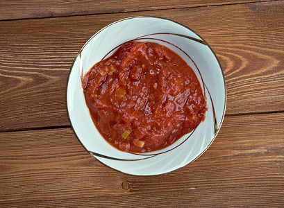 格罗吉亚沙酱和辣椒关门了有机的胡椒小吃图片