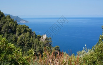 景观西班牙语天7月在西班牙巴利阿里群岛西马洛卡的ElEnciar旅馆地点中海景色惊人图片