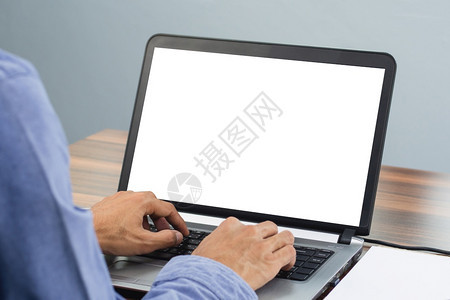 键盘白色的在办公室起诉电脑屏幕模拟型的人们图片