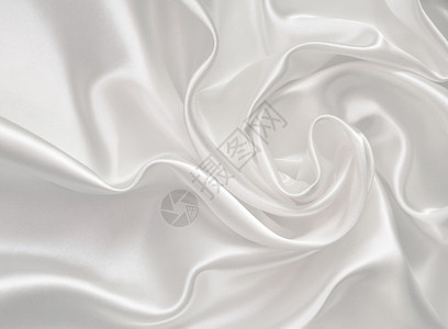 采用新娘时髦的平滑优雅白色丝绸可用作婚礼背景图片