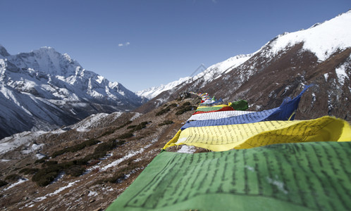 祈祷喜马拉雅山佛教祷告旗帜尼泊尔文化和宗教尼泊尔文化与宗教风不丹图片